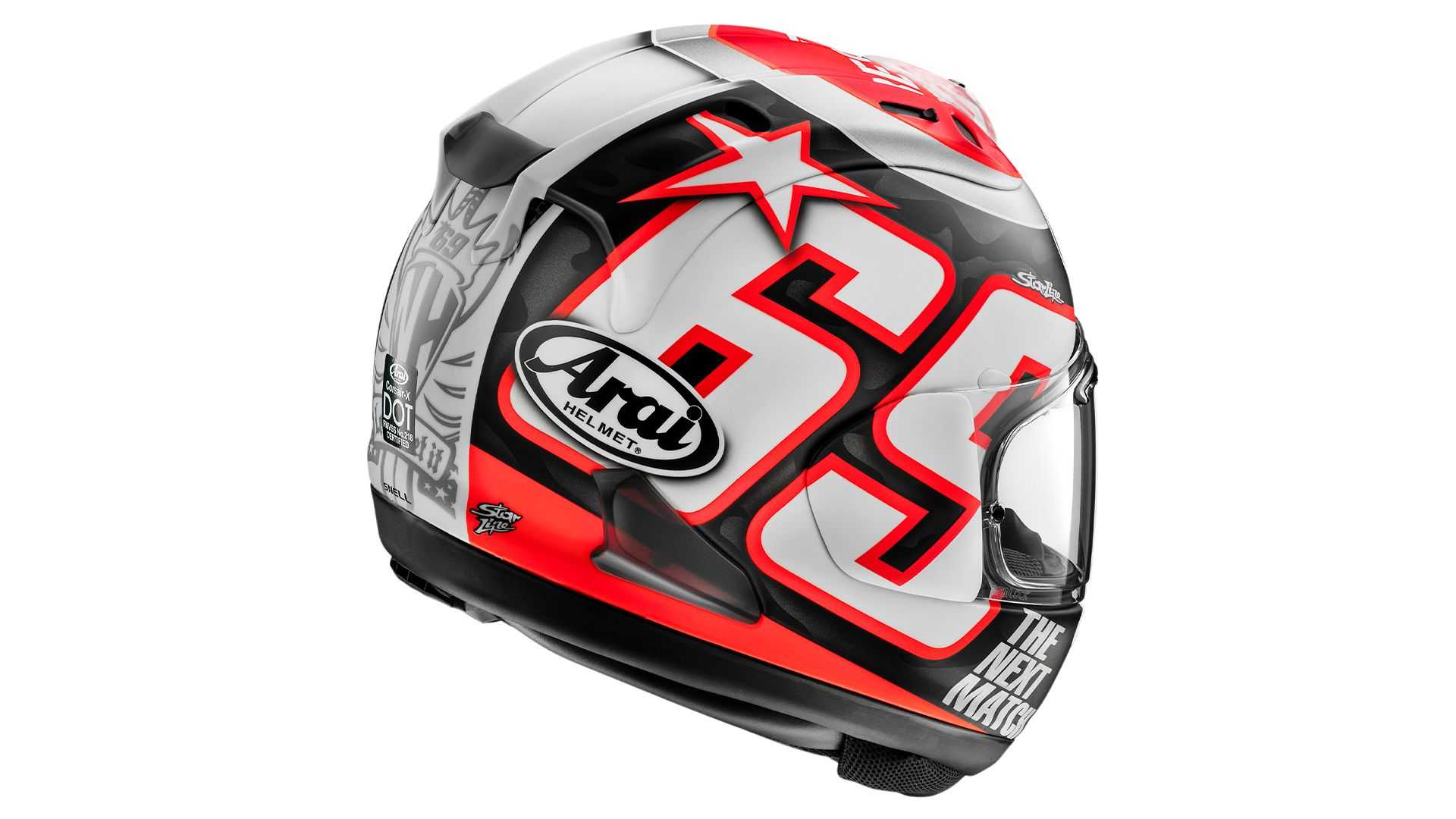 Arai eert Nicky Hayden met Corsair X Nicky Reset