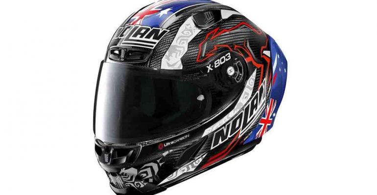 Nolan X-803-helm eert Casey Stoner’s 2011 MotoGP-titel