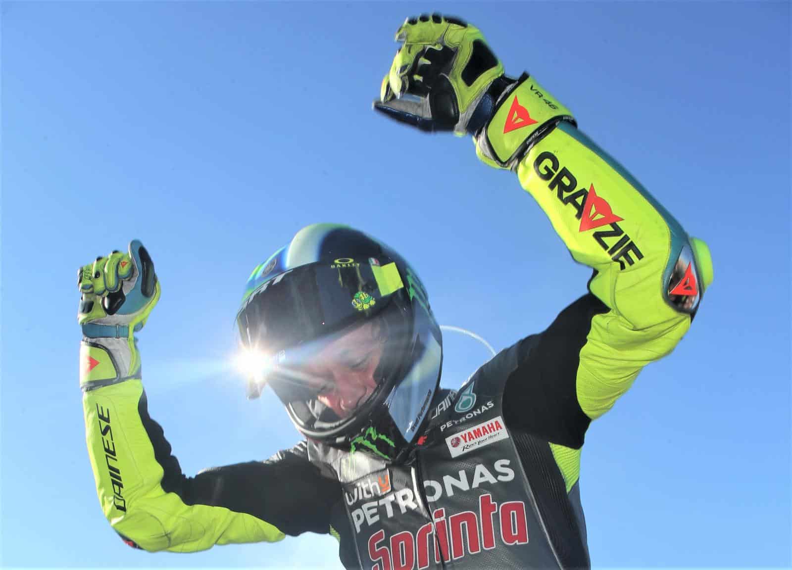 Valentino Rossi afscheid