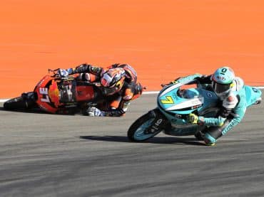 Moto3 Valencia: nu Dennis Foggia in de fout