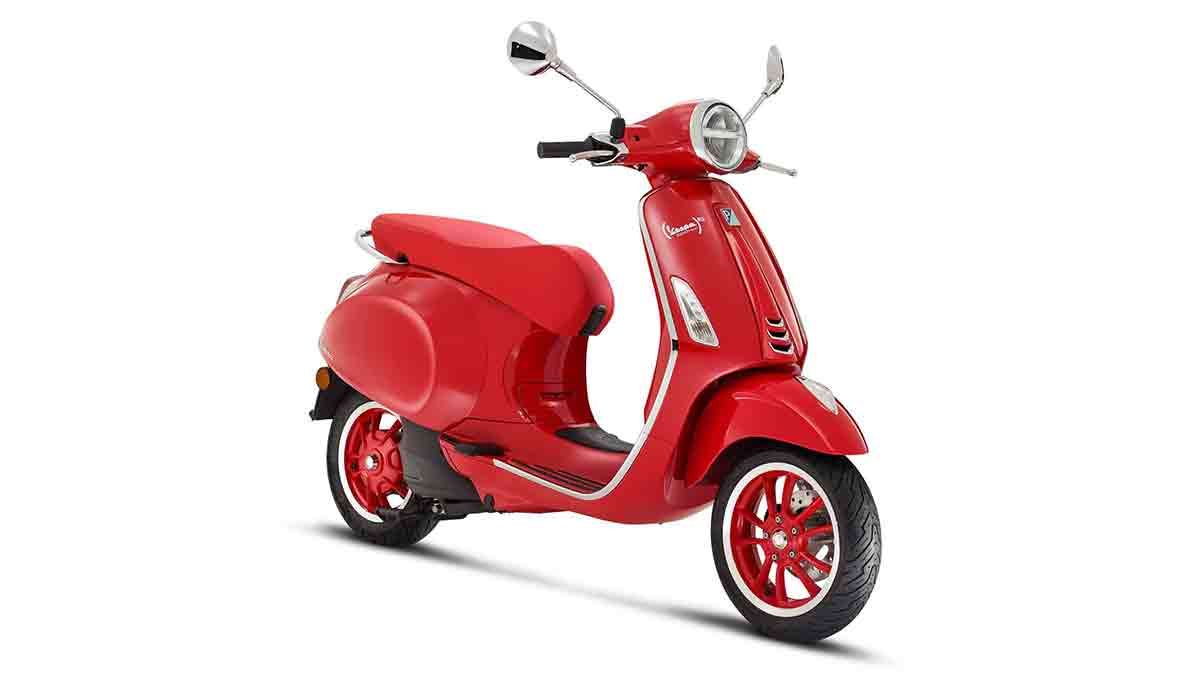 Vespa Electrica Red