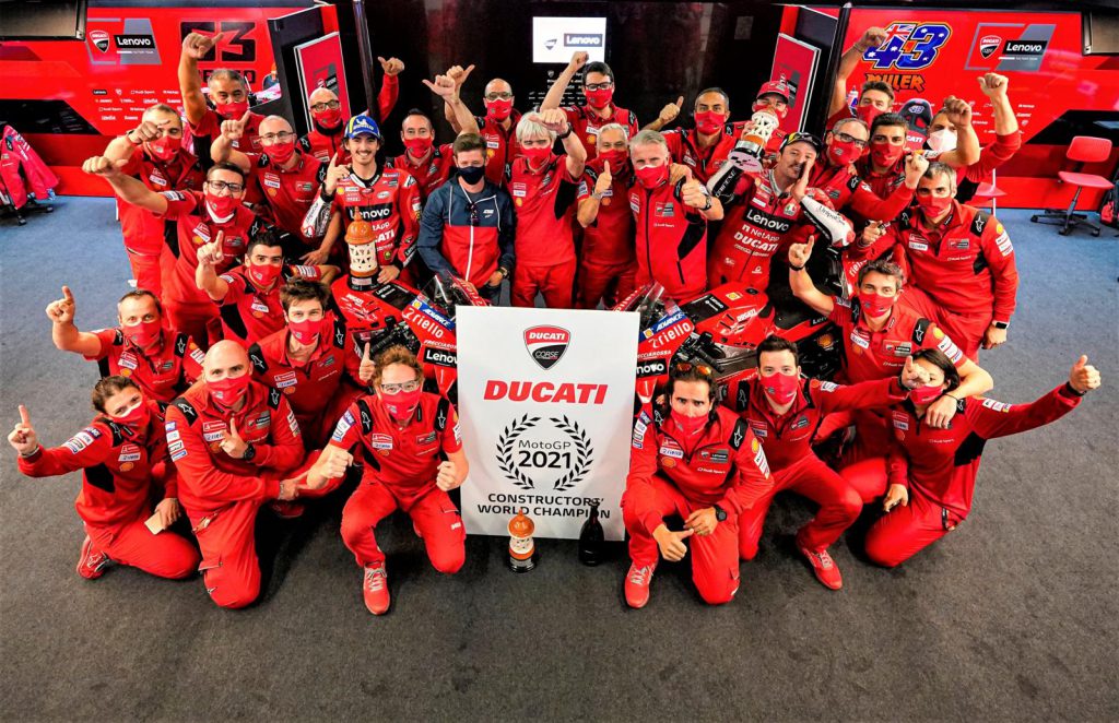 Ducati wint de constructeurstitel