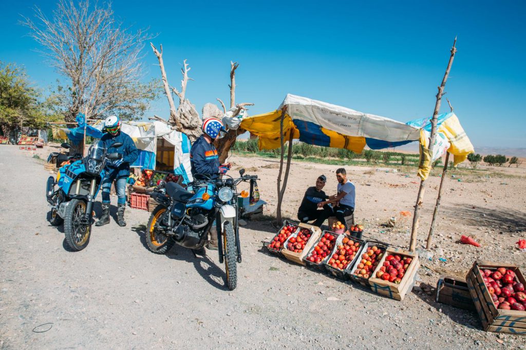 Yamaha Ténéré 700 en Yamaha XT500