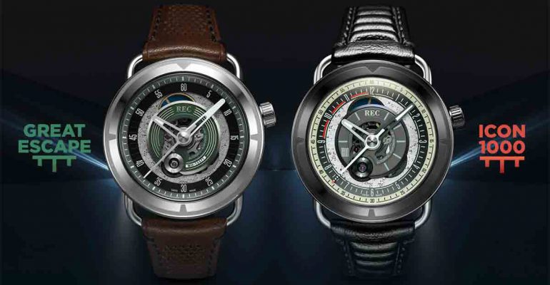 REC Watches: uurwerken met onderdelen van bijzondere motorfietsen