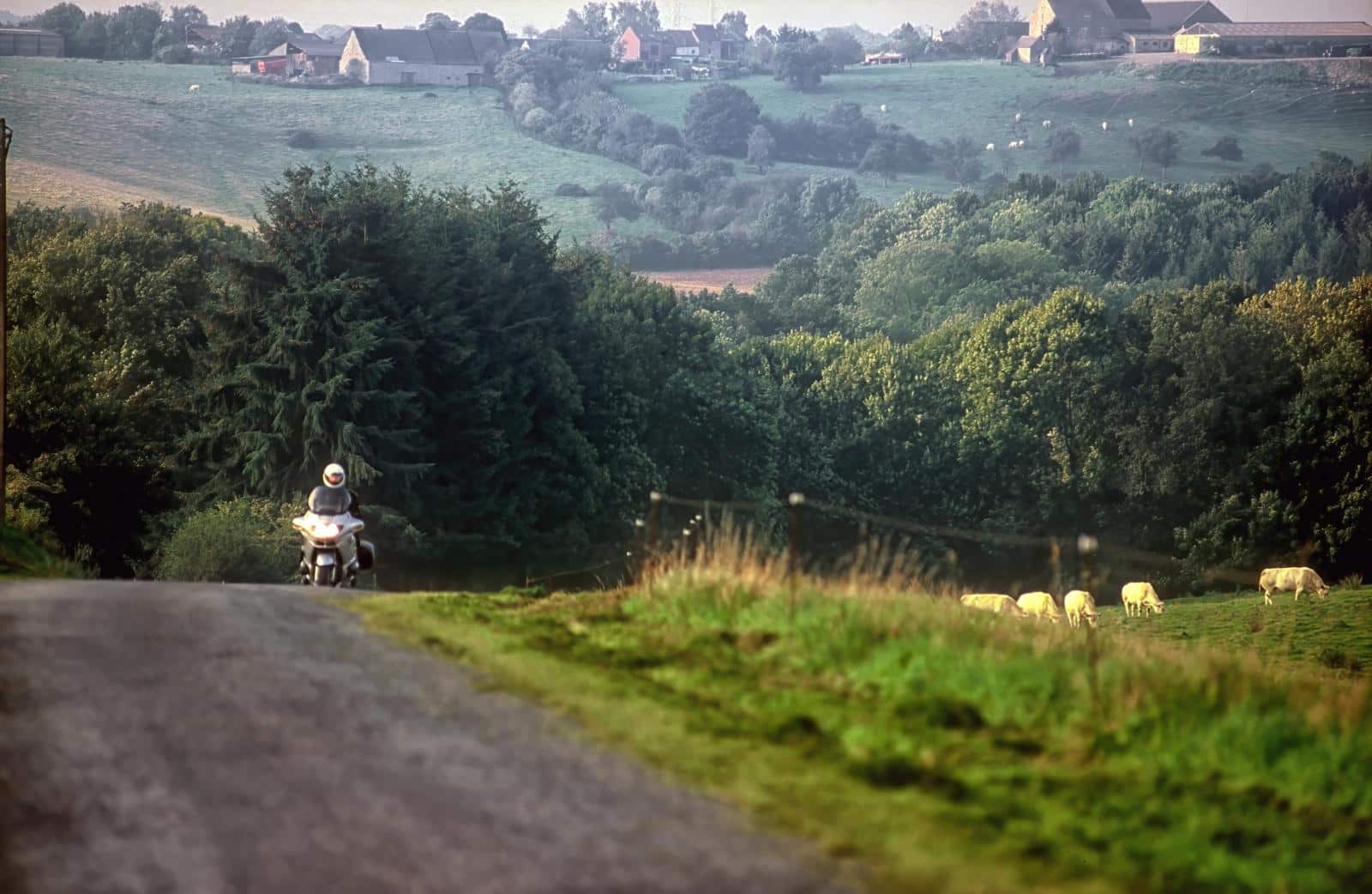 Toerisme Bouillon, België overdonderend groen en machtige bochten