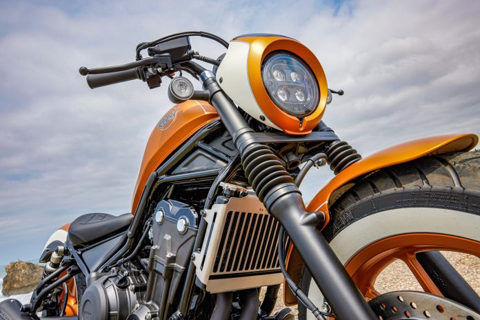 Honda Rebel Wheels and Waves