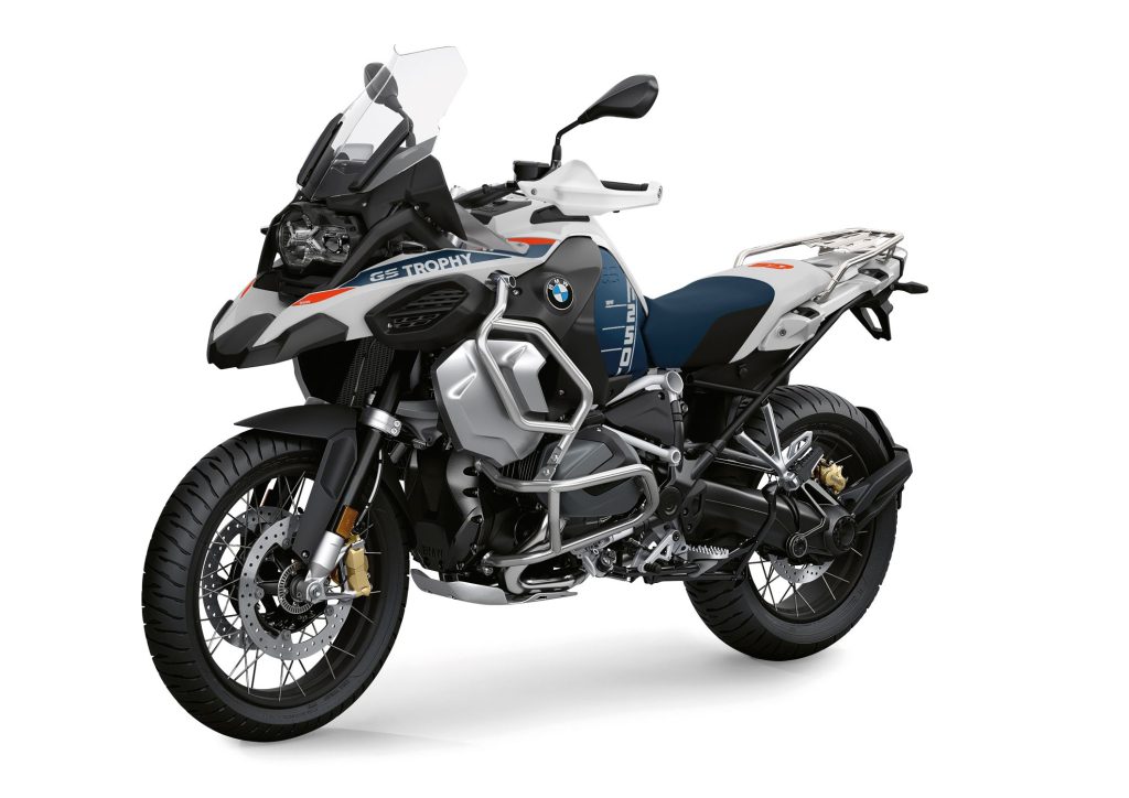 BMW R 1250 GS Adventure GS Trophy in Gravity blue metallic