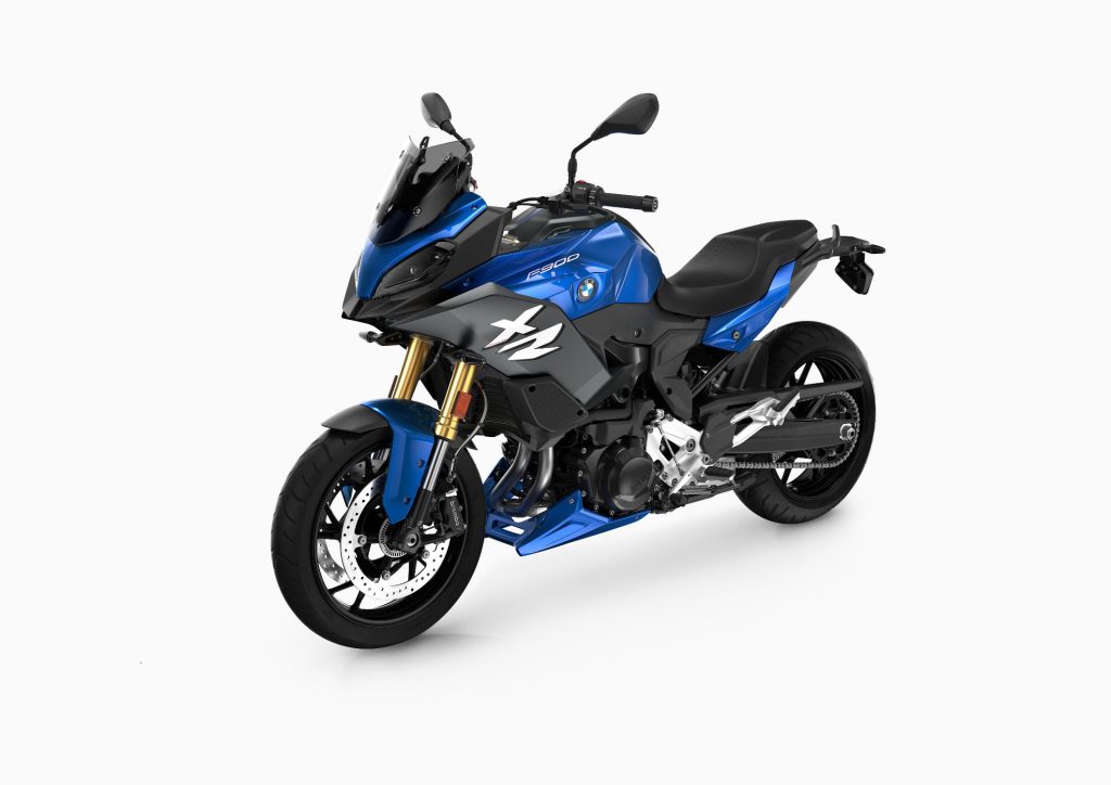 BMW F 900 XR Sport Racing blauw metallic