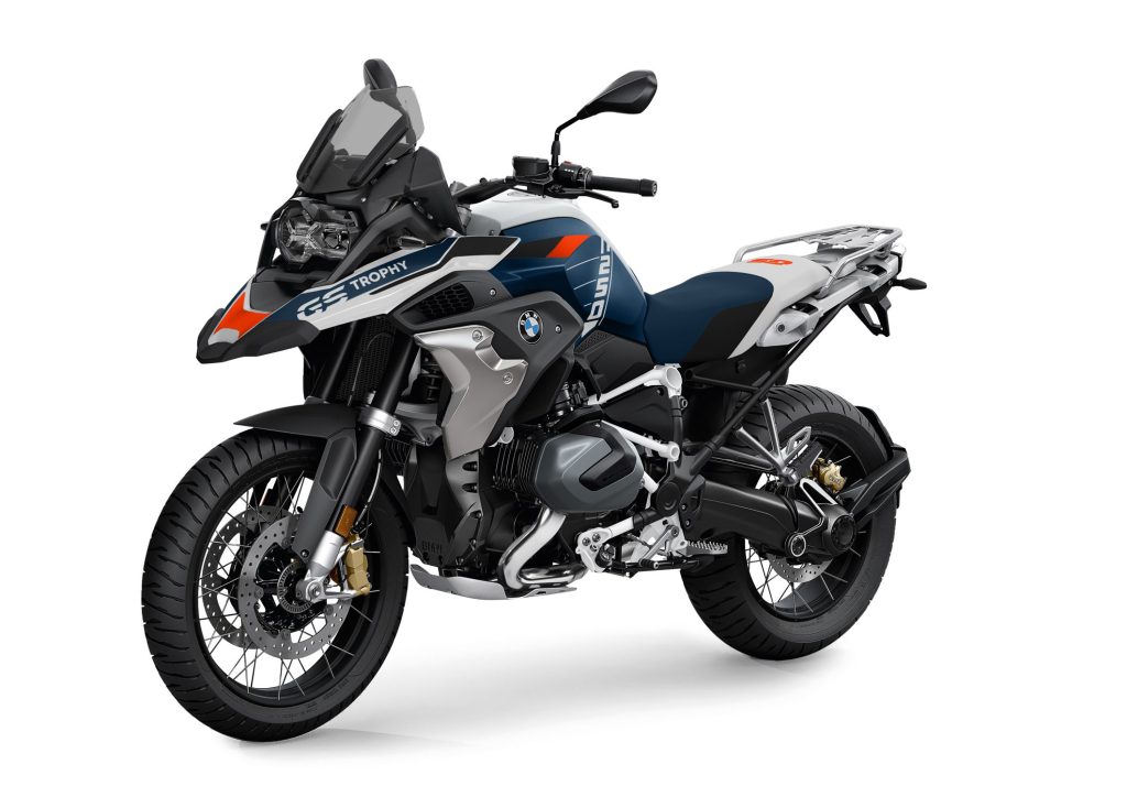 BMW R 1250 GS Trophy in Gravity blue metallic