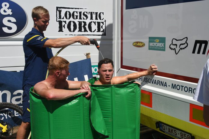 Afkoelen in Lommel