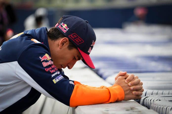 Vertwijfeling bij Marc Márquez
