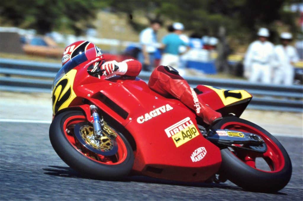 Carlo Pernat zorgde voor een stunt door in 1988 Randy Mamola naar Cagiva te halen.