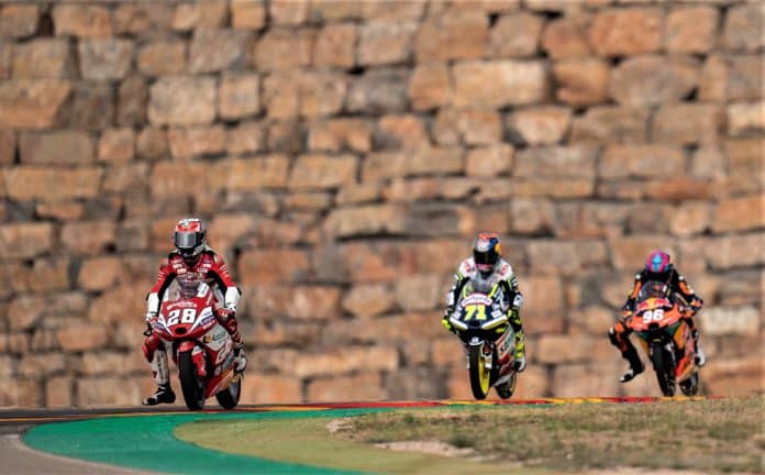 Moto3 Aragón Winnende Guevara