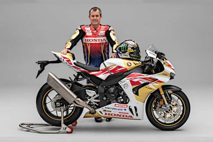 John McGuinness Honda Fireblade SP Replica