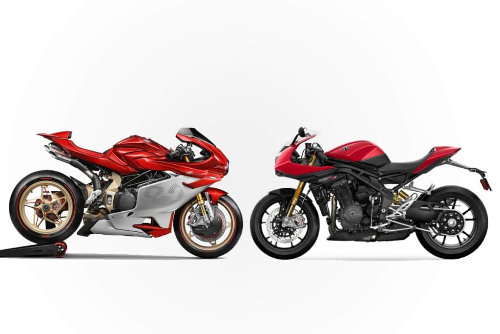 MV Agusta Superveloce 1000 vs. Triumph Speed Triple 1200 RR