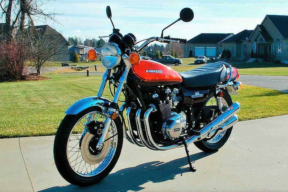 1973 Kawasaki Z1 900 verkocht voor 50.000 euro!