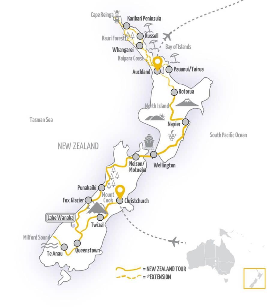 Droomreis Nieuw-Zeeland