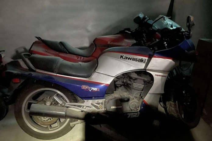 Klassieke collectie motoren gevonden