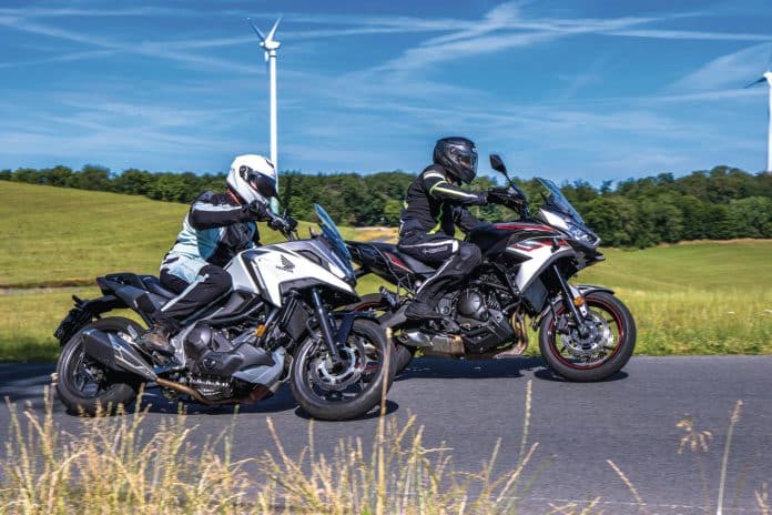 Honda NC750X vs. Kawasaki Versys 650