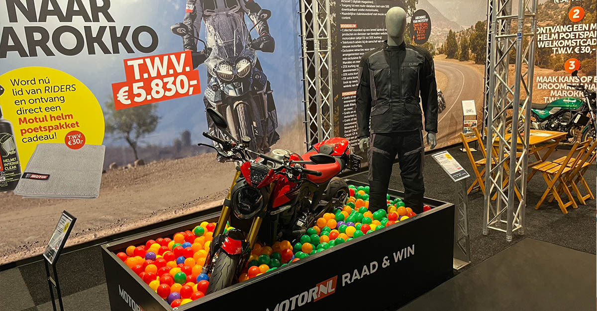 Ballenbakactie MOTORbeurs Utrecht