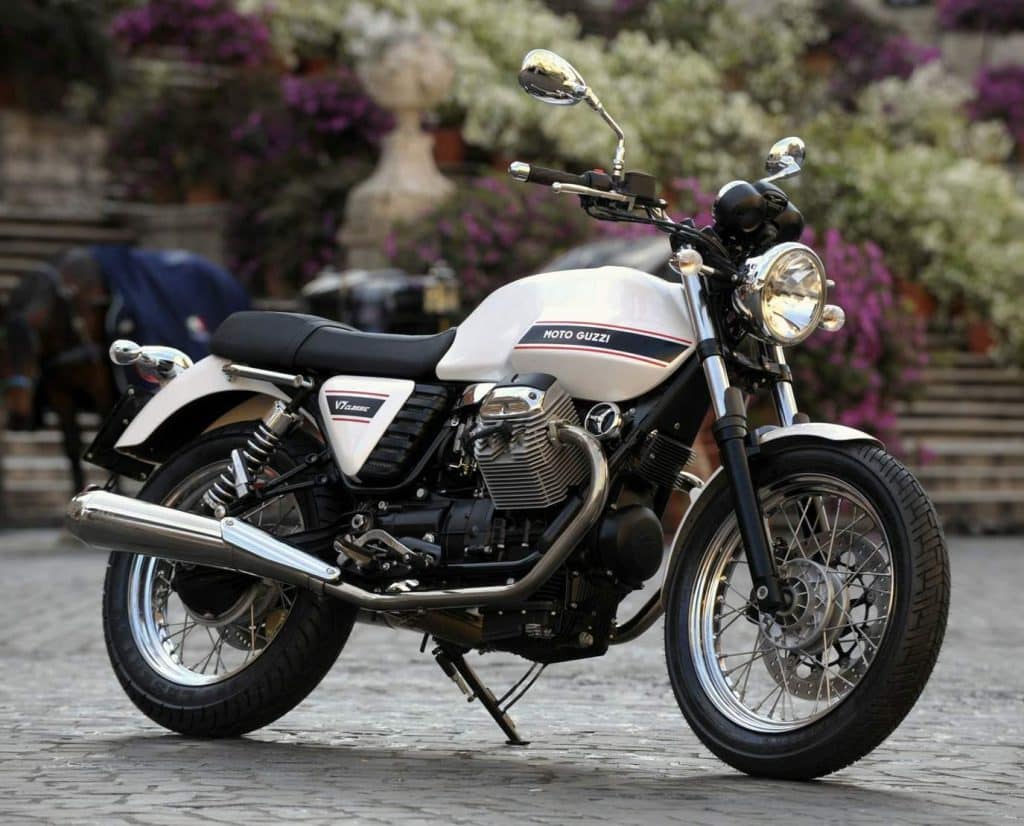 Stamboom Moto Guzzi V7