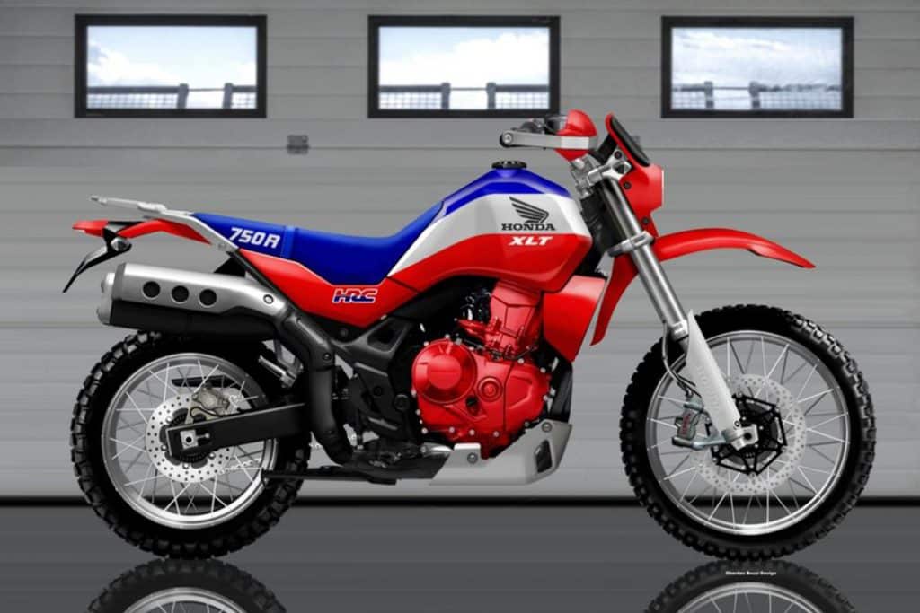 Honda XLT 750 R Concept door Oberdan Bezzi