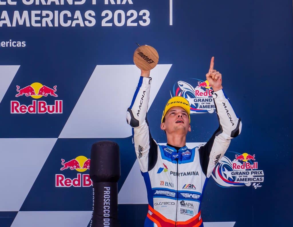 Bo Bendsneyder podium Moto2