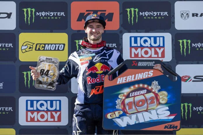 MXGP Spanje 2023: Herlings recordhouder