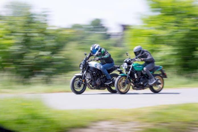 Kawasaki Z650RS vs. Yamaha XSR700