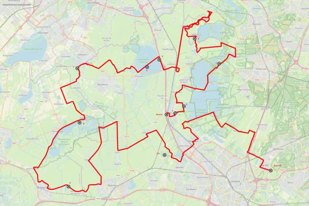 GPS-tocht Utrecht