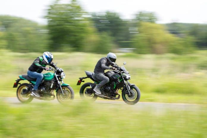 Dubbeltest Kawasaki Z650 vs Z650RS