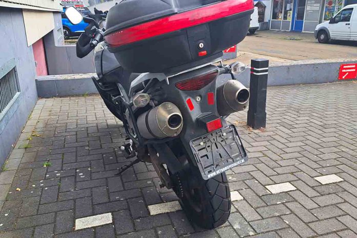 Kentekenplaat motor