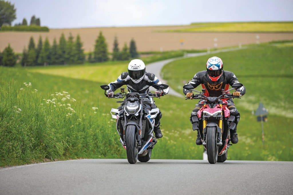 Dubbeltest BMW M 1000  vs. Ducati Streetfighter V4 S