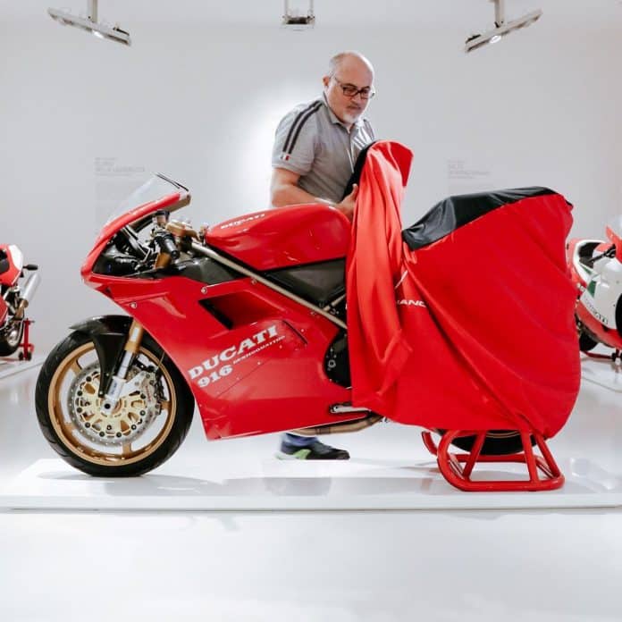 Ducati curator Livio Lodi