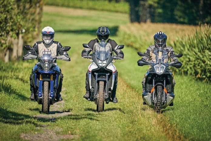 Honda Transalp Suzuki V-Strom KTM 790