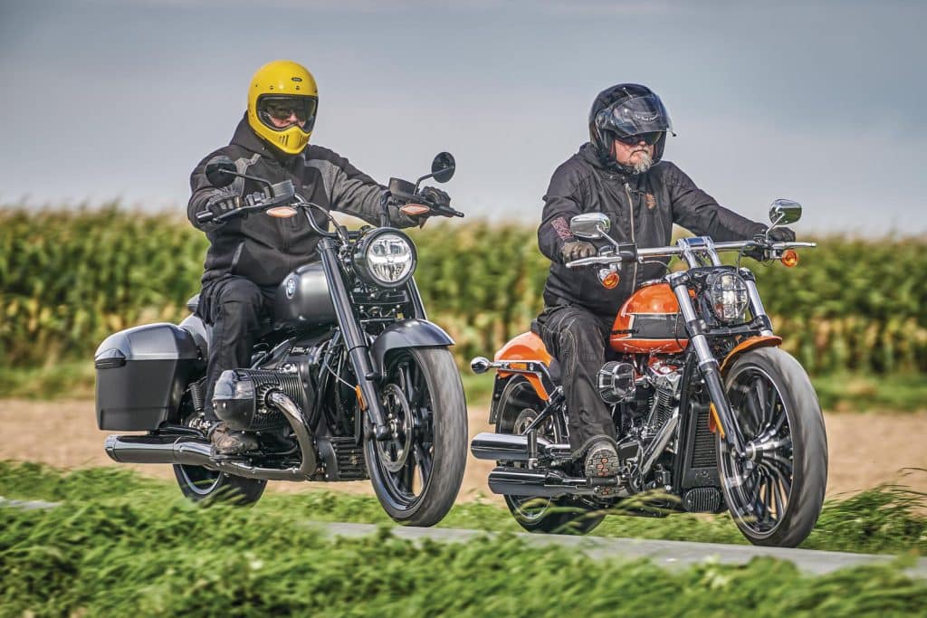 MW R 18 Roctane vs. Harley-Davidson Breakout 117