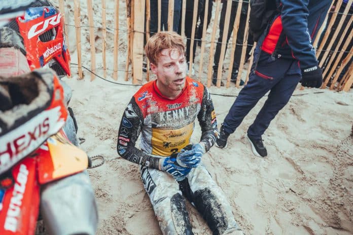 Lars van Berkel derde tijdens zandrace Le Touquet - wereldtoppers