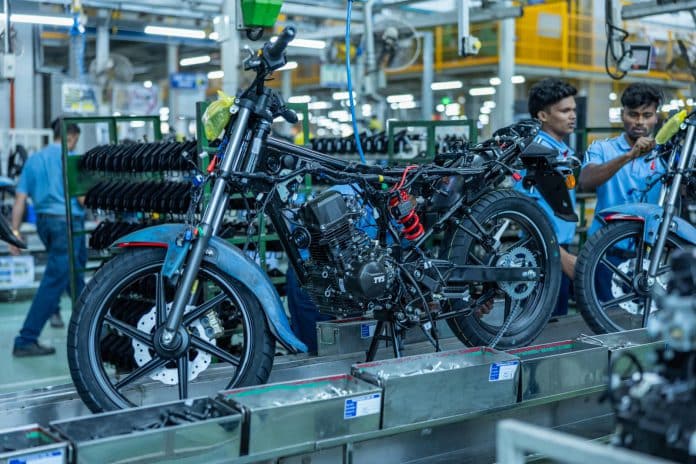 Fabrieksbezoek TVS Motor Company