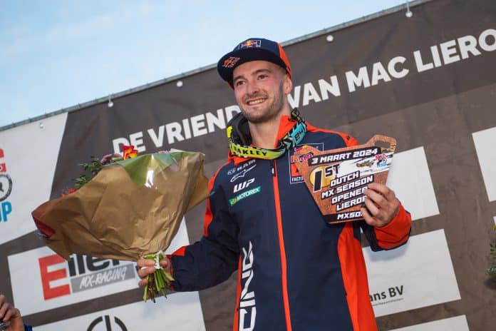 Jeffrey Herlings laat in Lierop 2024