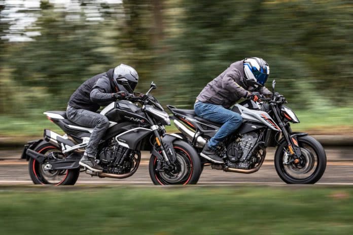 CFMoto 800NK Sport vs KTM 790 Duke