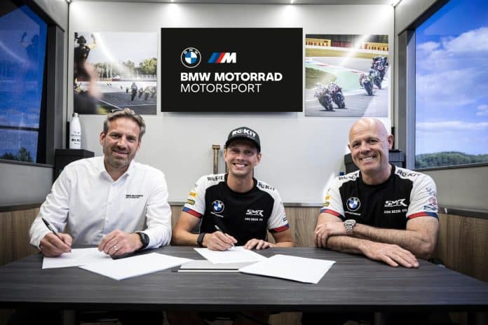 Michael van der Mark verlengt bij BMW