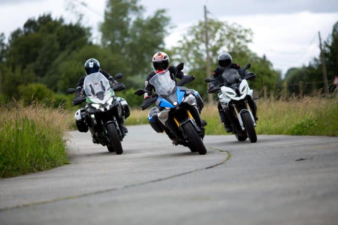 Triotest BMW S 1000 XR vs. Kawasaki Versys 1000 SE vs. Suzuki GSX-S1000GX