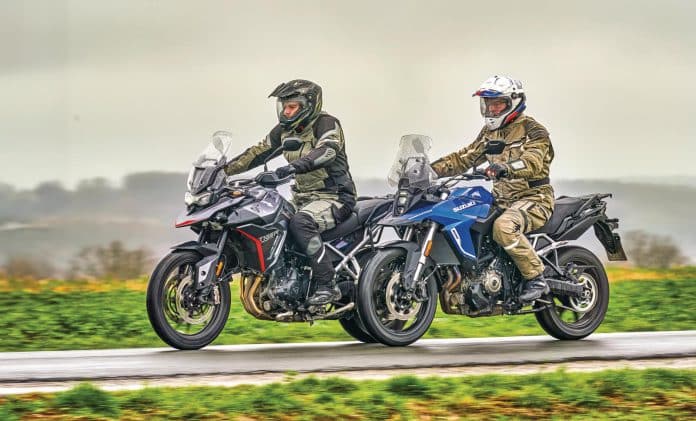 Suzuki V-Strom 800 vs. Triumph Tiger 900 GT Pro