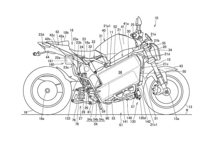 Honda elektrische sportmotor
