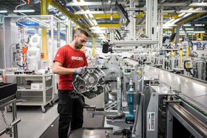 Fabrieksbezoek Ducati