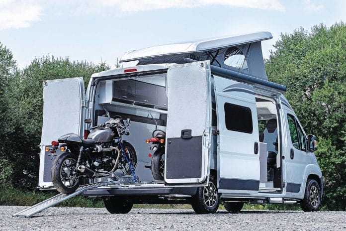 Campers met motor