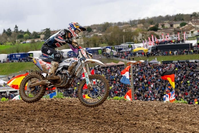 Liam Everts nam de rode plaat over van Kay de Wolf.