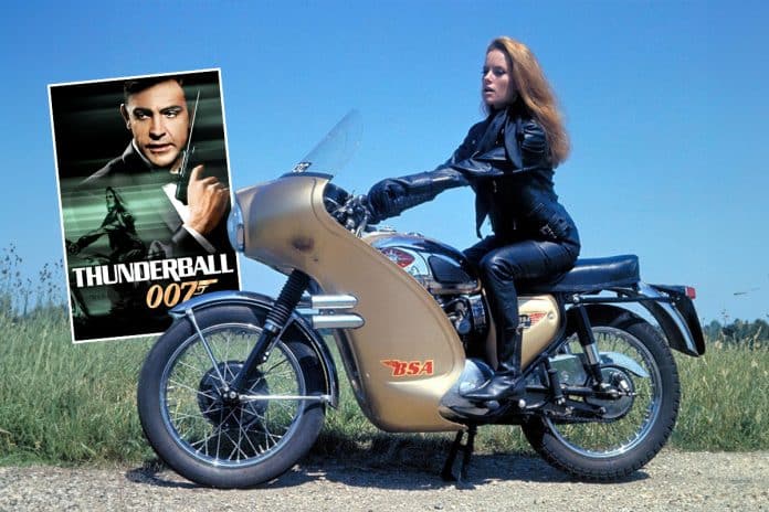 BSA A65L Lightning James Bond Thunderball