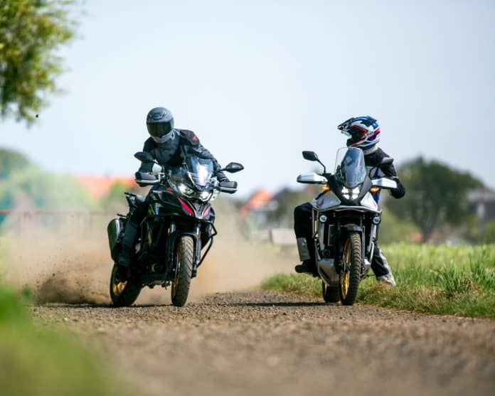 Honda XL750 Transalp vs. QJMotor SRT 800 SX
