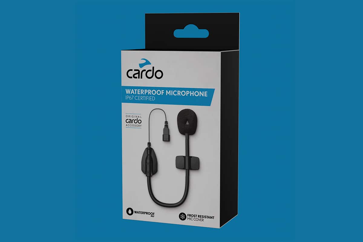 Nieuwe Cardo waterproof microfoon: kristalheldere communicatie onder ...